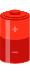 baterias rojo reciclados