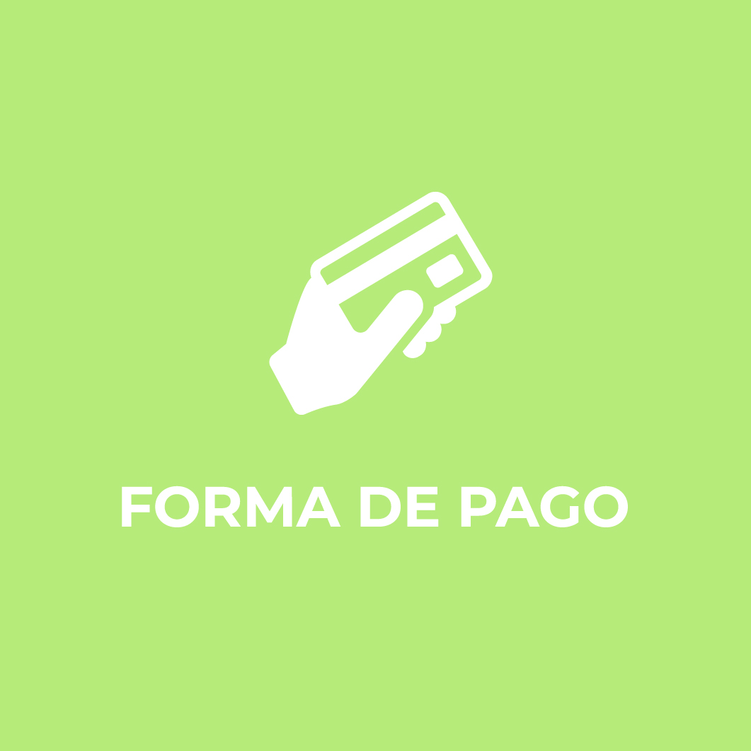 FORMAS DE PAGO