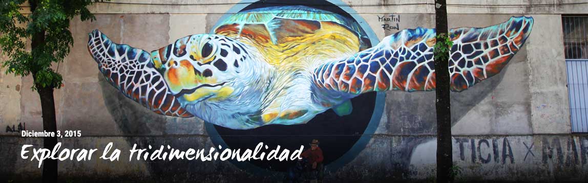 Explorar la tridimensionalidad