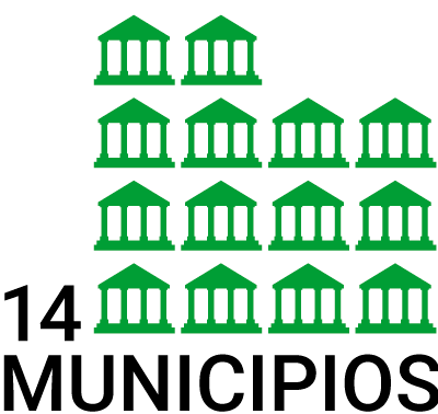 14 Municipios
