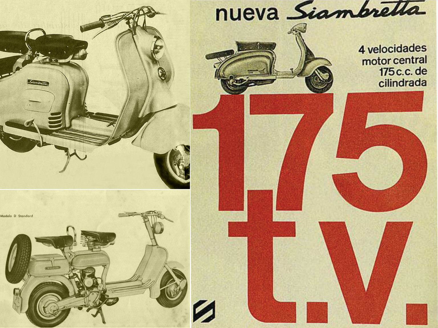 imagen de la motoneta Siambretta