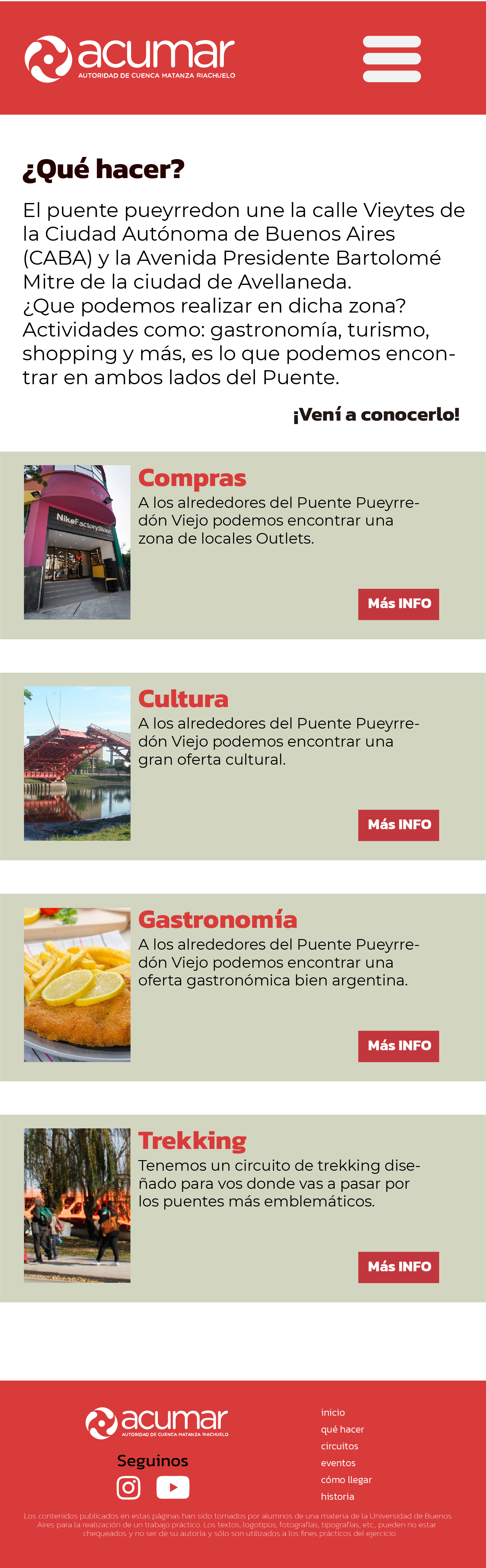 ¿Qué hacer?