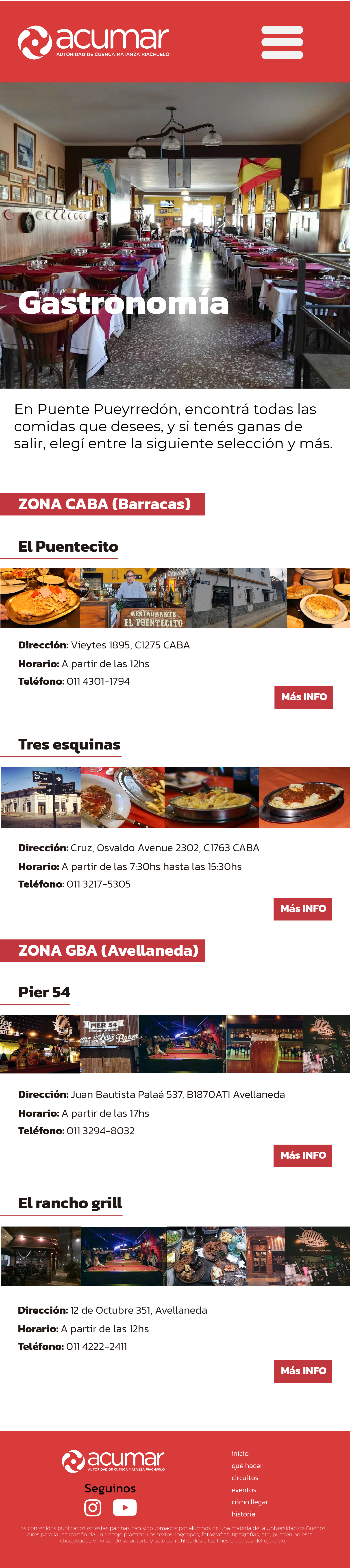 Gastronomía