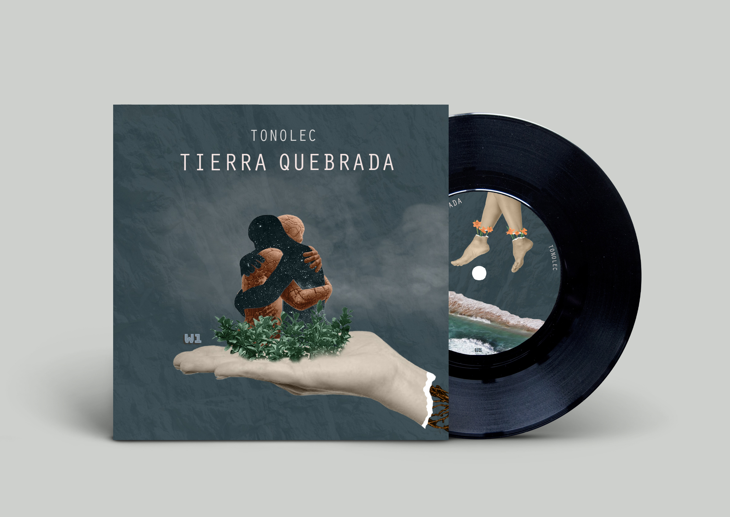 foto diseño tapa de vinilo