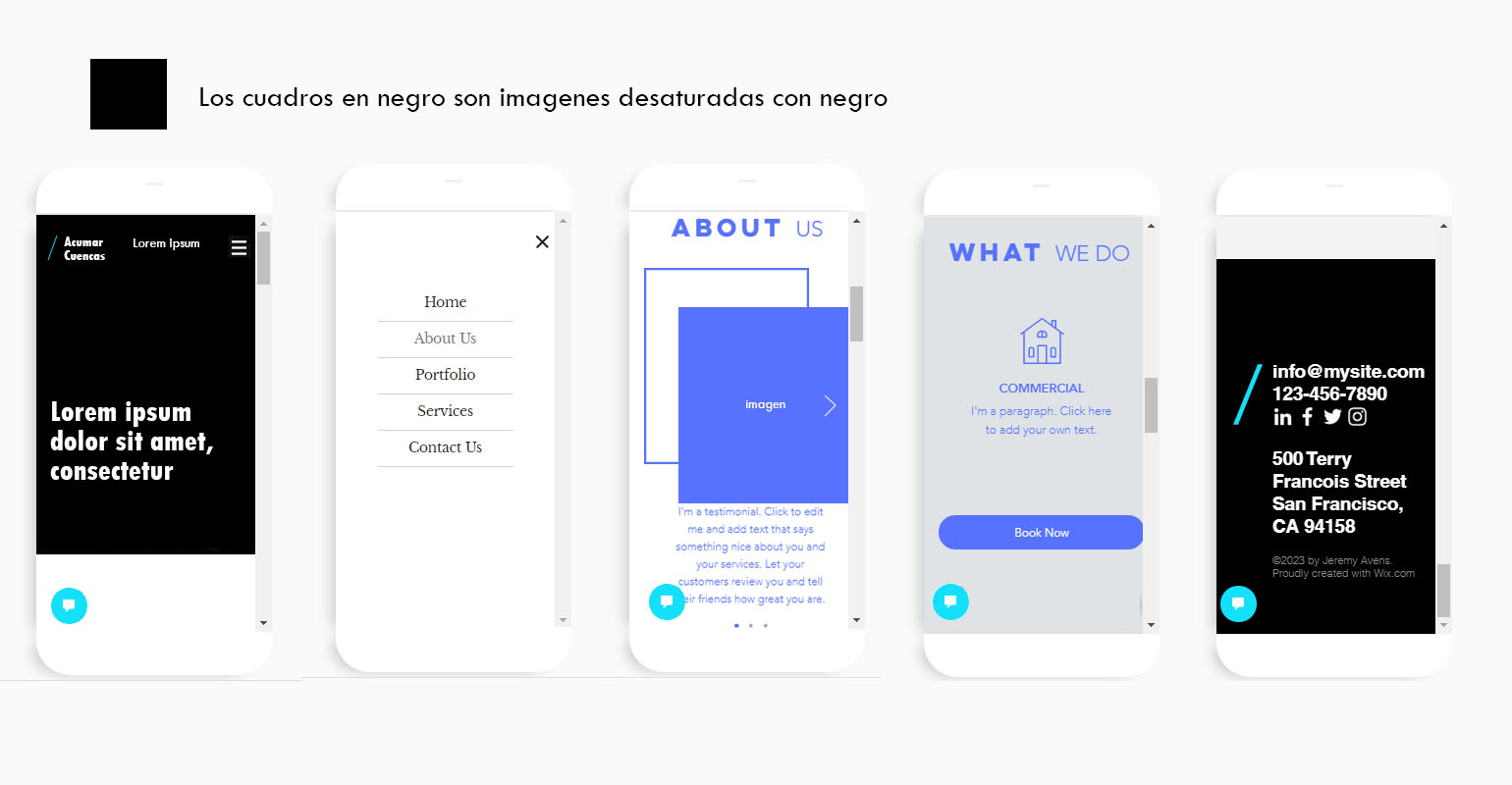 Boceto webapp