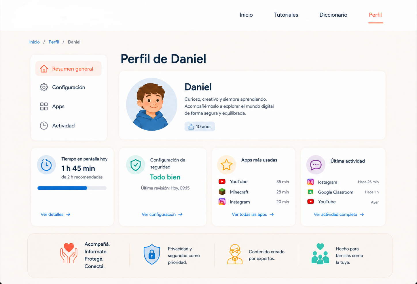 Mockup 2 - Perfil