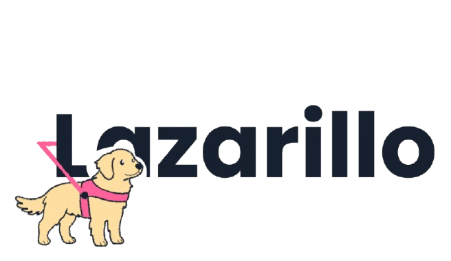 Título: Lazarillo con un perro guía.