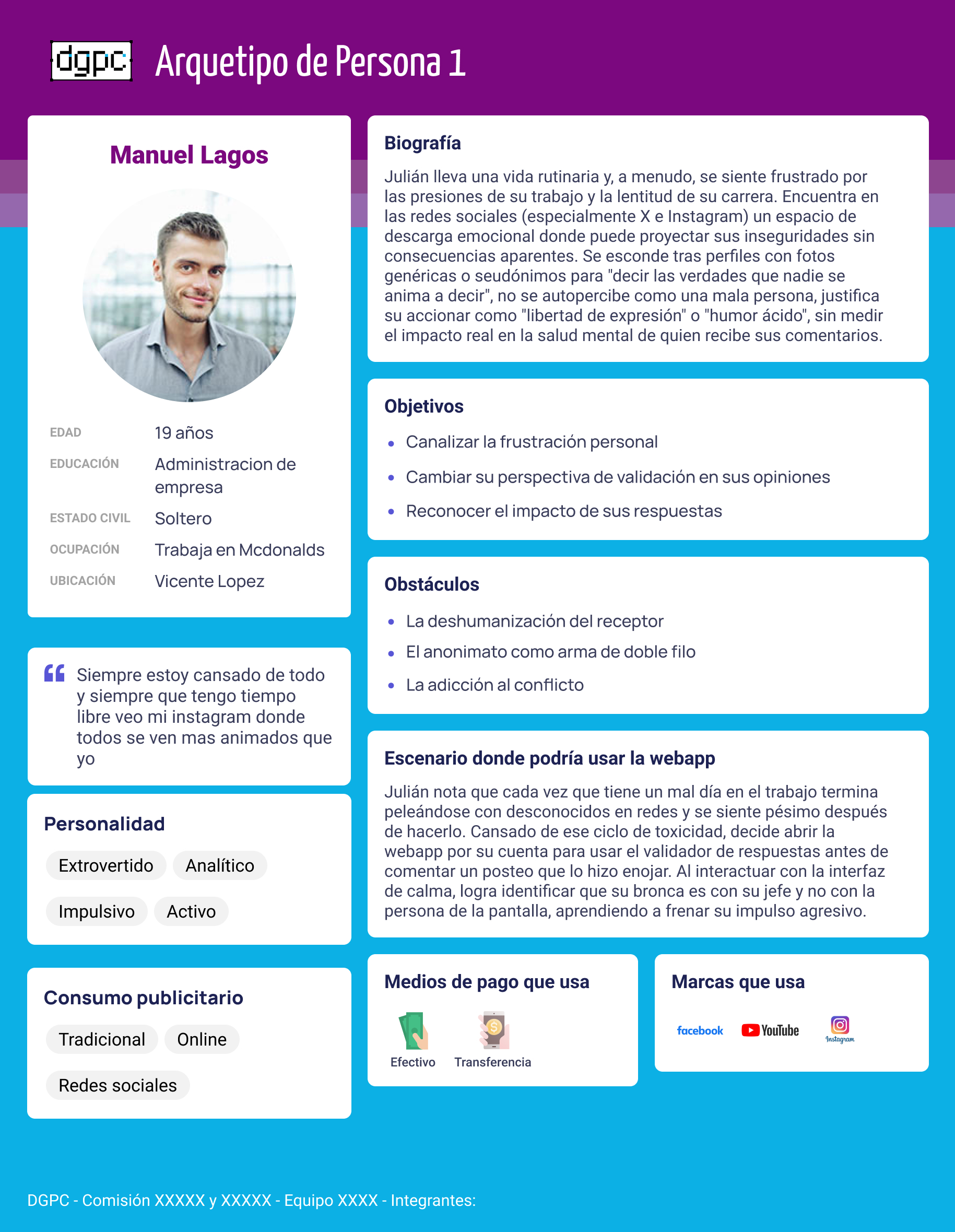 Imagen de user persona