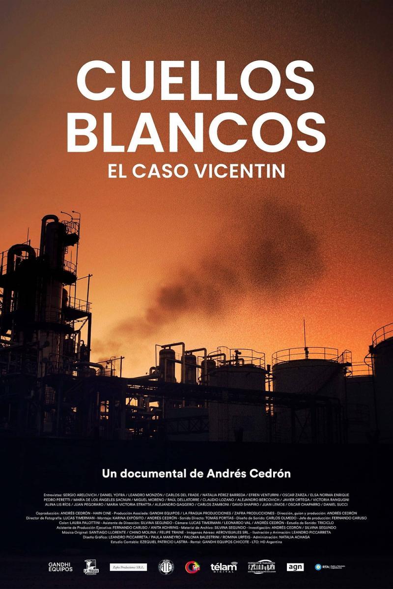 Poster de la película Cuellos Blancos.