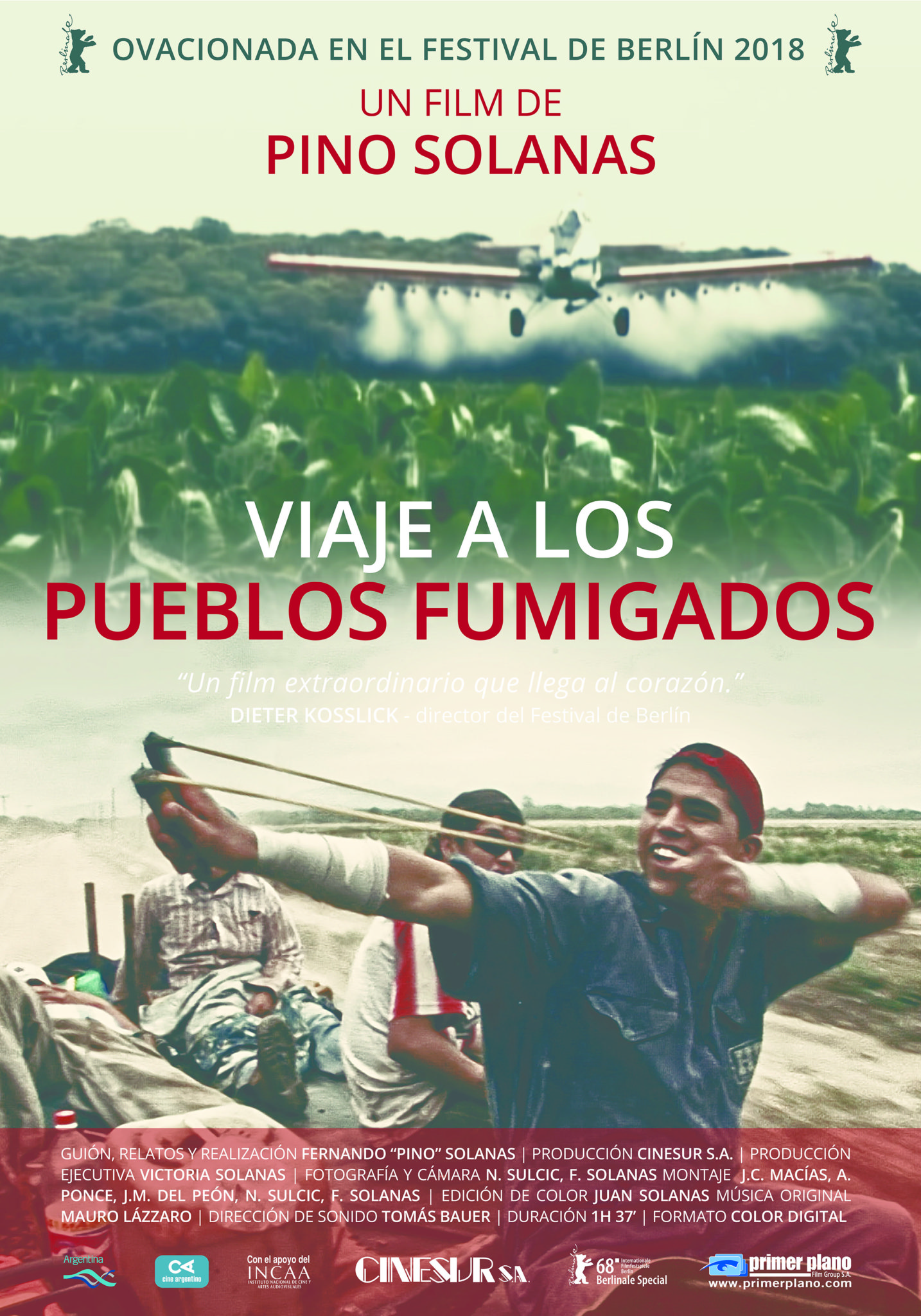 Portada de película: Viaje a loa pueblos fumigados